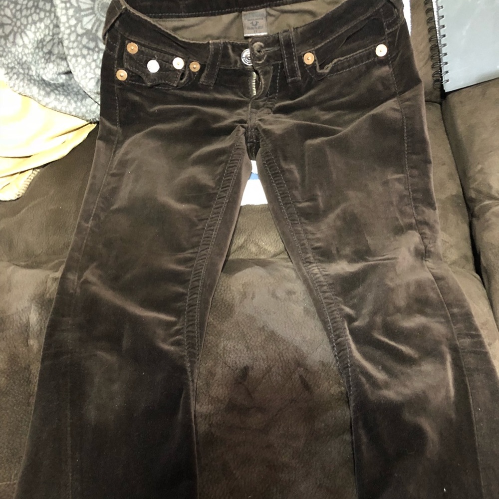 True Religion dark brown size 27.